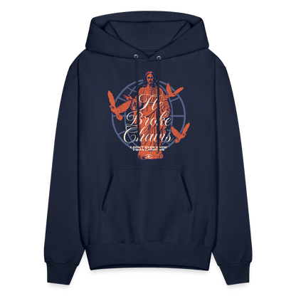 Chains Broken - Men's Hoodie - navy