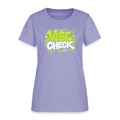 Vibe Check - Graffiti Women's T-Shirt - lavender