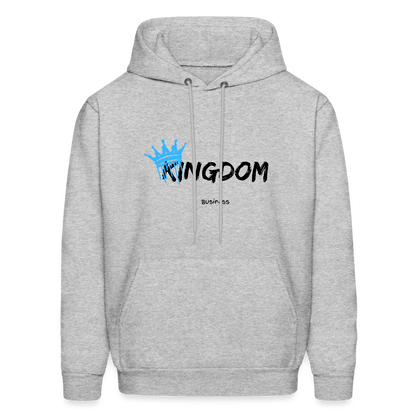 Kingdom Business - Men's Hoodie - heather gray