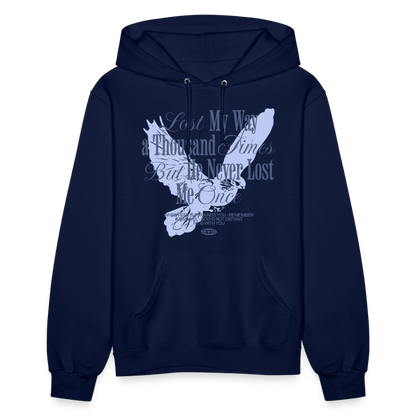 God is with Us - Women's Hoodie - navy
