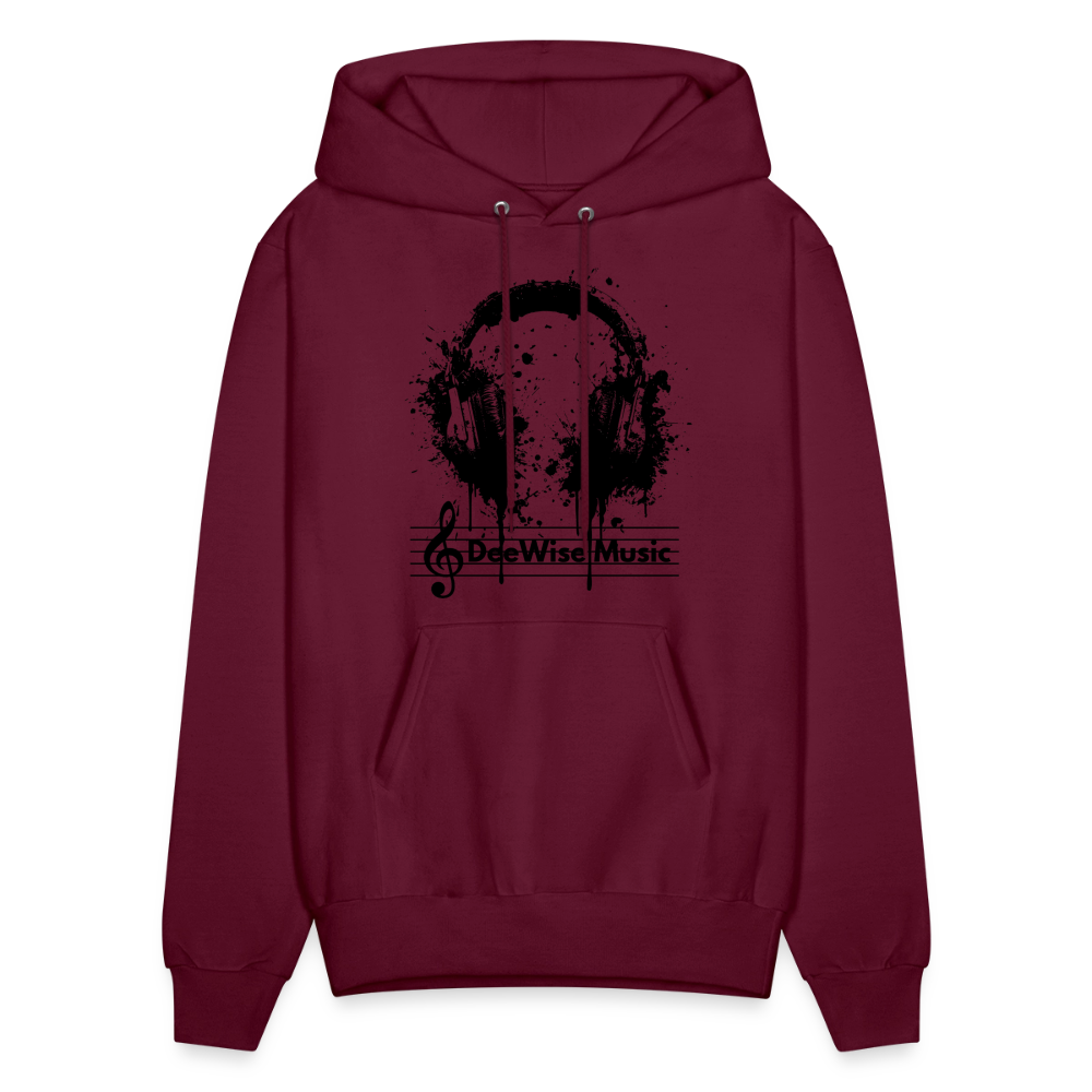 DeeWise Music - Men's Hoodie - burgundy