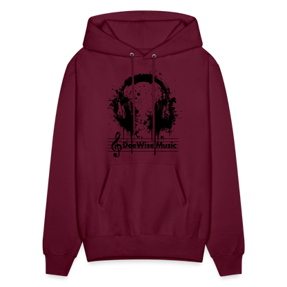 DeeWise Music - Men's Hoodie - burgundy