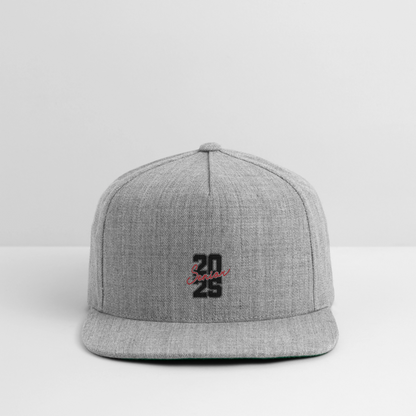 Senior 2025 - Snapback Cap - heather gray