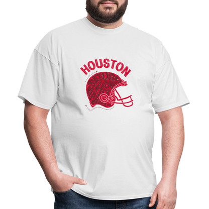 Huston football - Unisex  T-Shirt - white