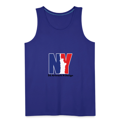 NY - Men’s Premium Tank - royal blue