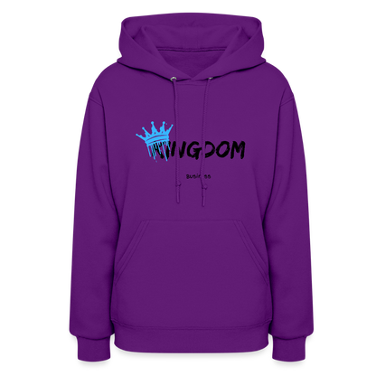 Kingdom Business - Women's Hoodie - purple
