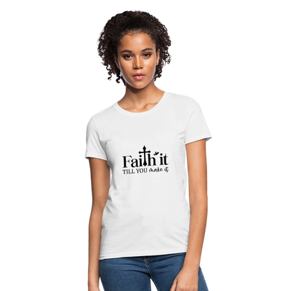Have Faith - Women's T-Shirt - white