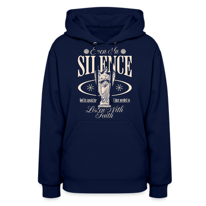 God Speaks - Women's Hoodie - navy