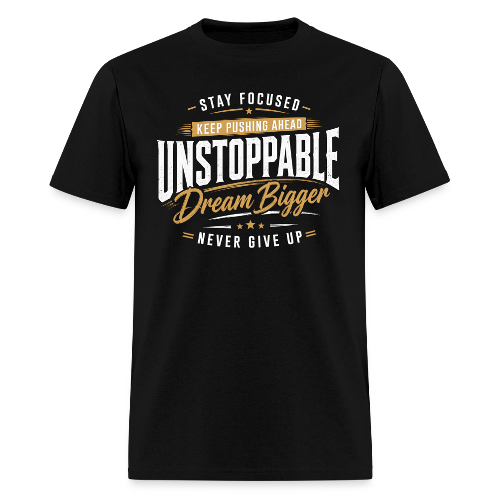 Be Unstoppable - Men's T-Shirt - black
