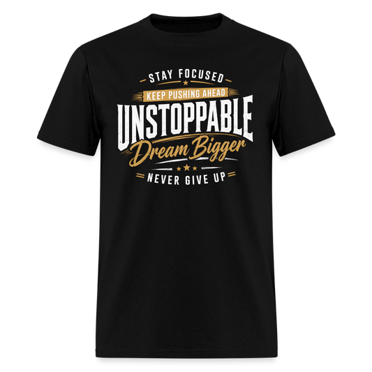 Be Unstoppable - Men's T-Shirt - black