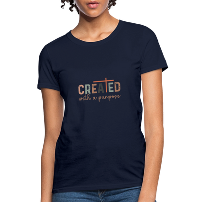 Purpose - Women's T-Shirt - navy