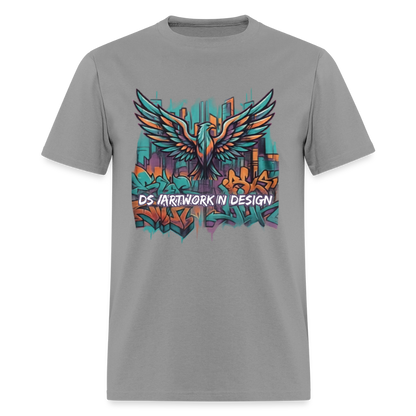 Graffiti Eagle - Men's T-Shirt - rock