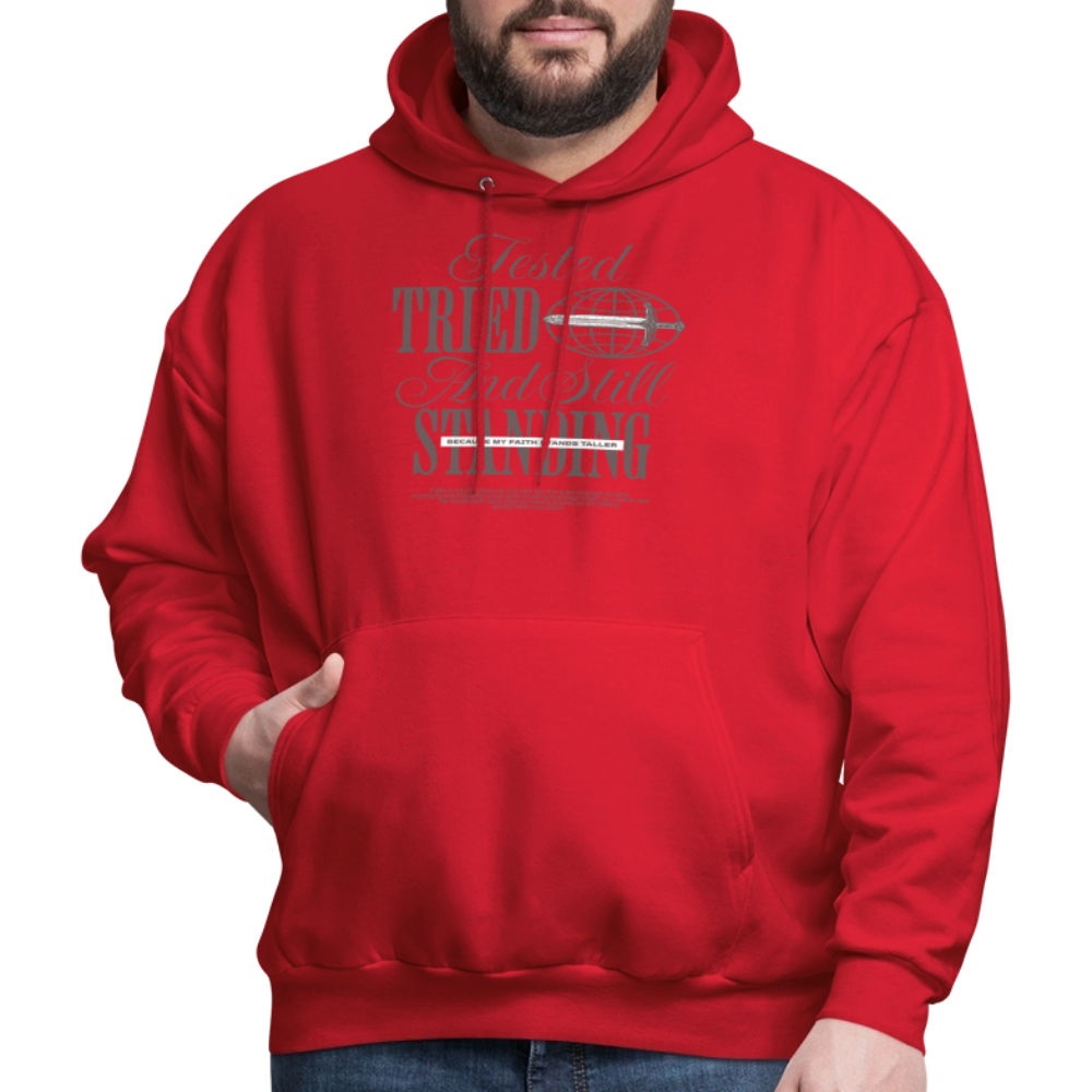 Still Standing - Men's Hoodie - red