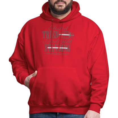 Still Standing - Men's Hoodie - red