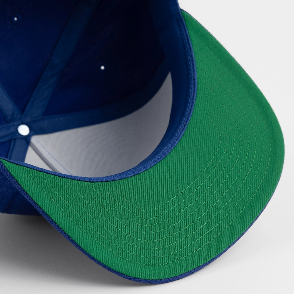 Dream Over Doubt - Graffiti Snapback Baseball Cap - royal blue