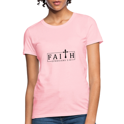 Ephesians 2:8 - Women's T-Shirt - pink