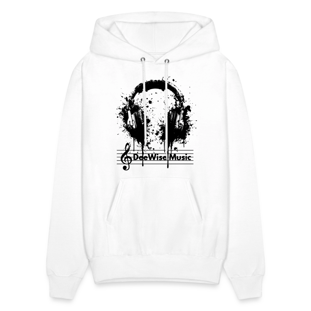 DeeWise Music - Men's Hoodie - white