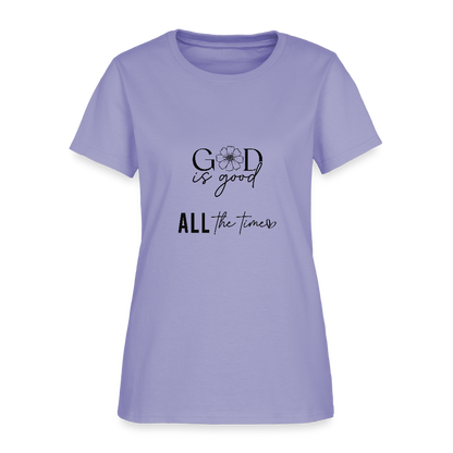 God is Good-Women's short Sleeve T-Shirt - lavender