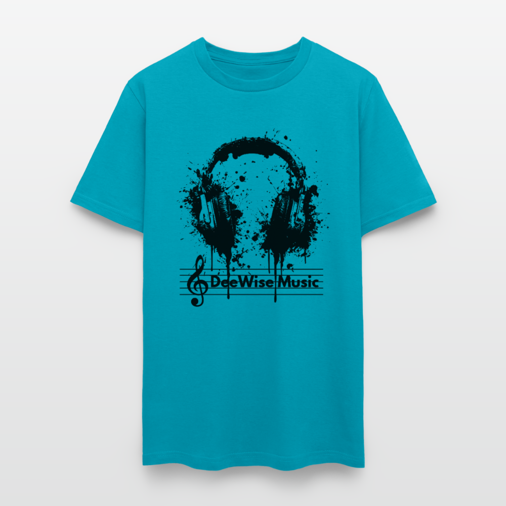 DeeWise Music - Headphones T-Shirt - turquoise