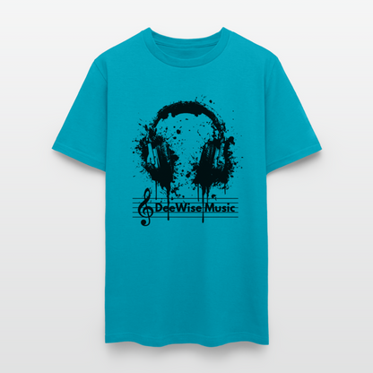 DeeWise Music - Headphones T-Shirt - turquoise