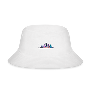 H-town Skyline - Bucket Hat - white