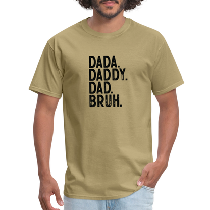 Funny Dad -  T-Shirt - khaki
