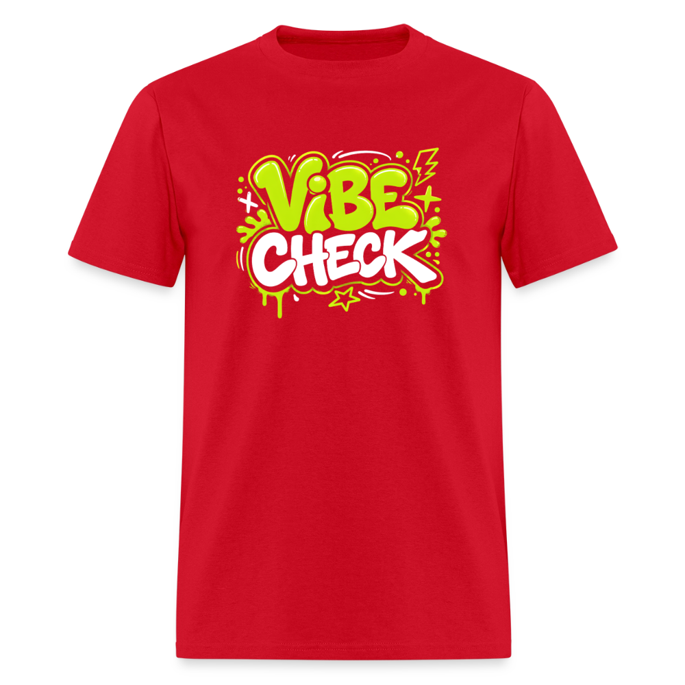 Vibe Check - Men's T-Shirt - red