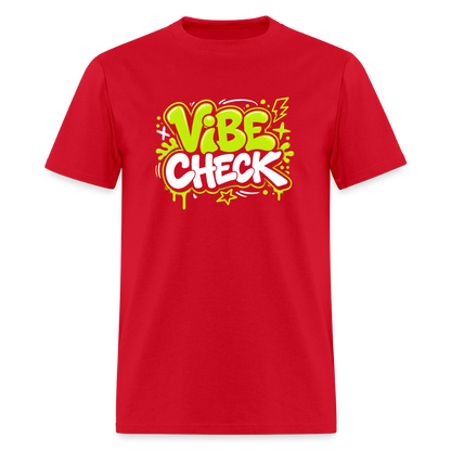 Vibe Check - Men's T-Shirt - red