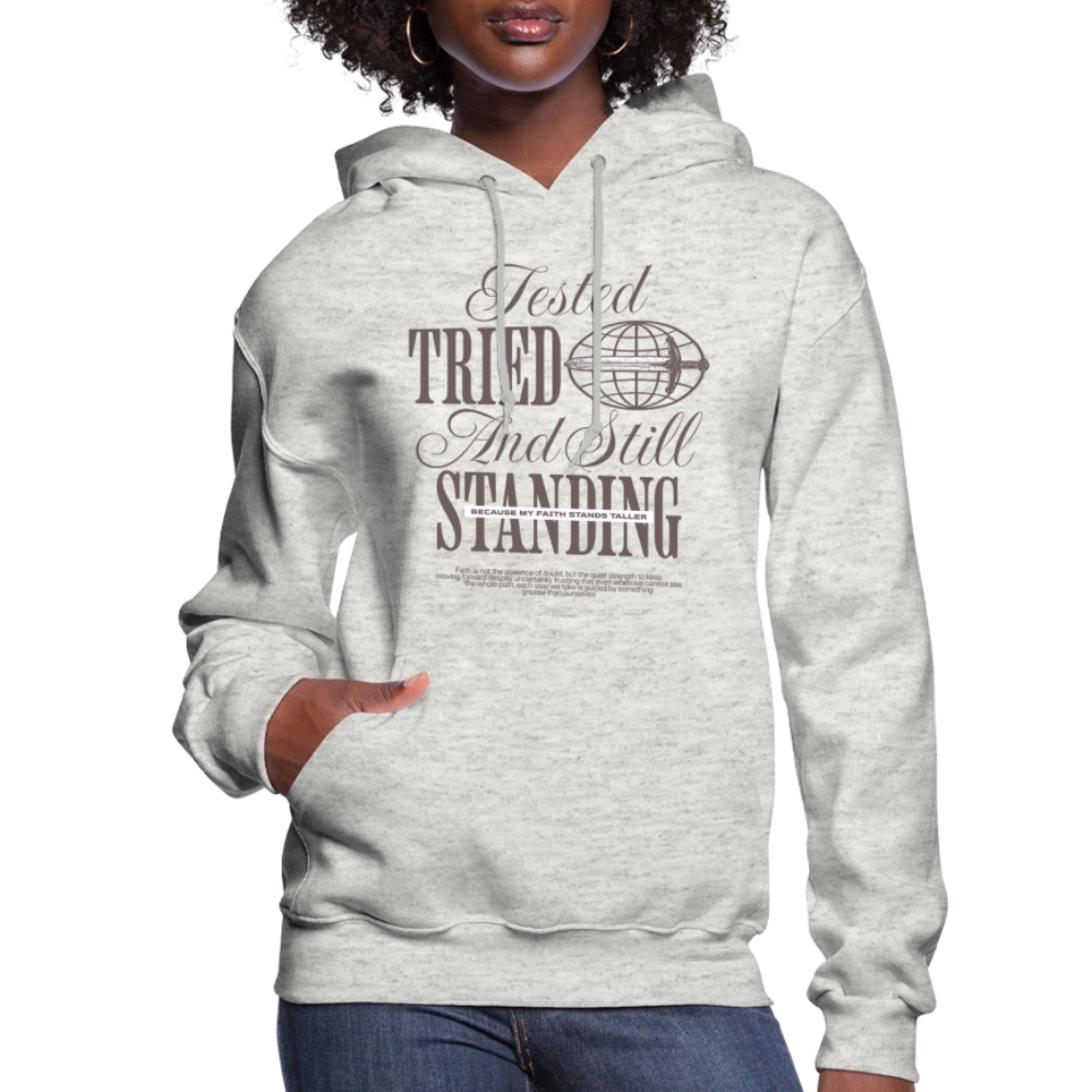 Still Standing - Women's Hoodie - heather oatmeal