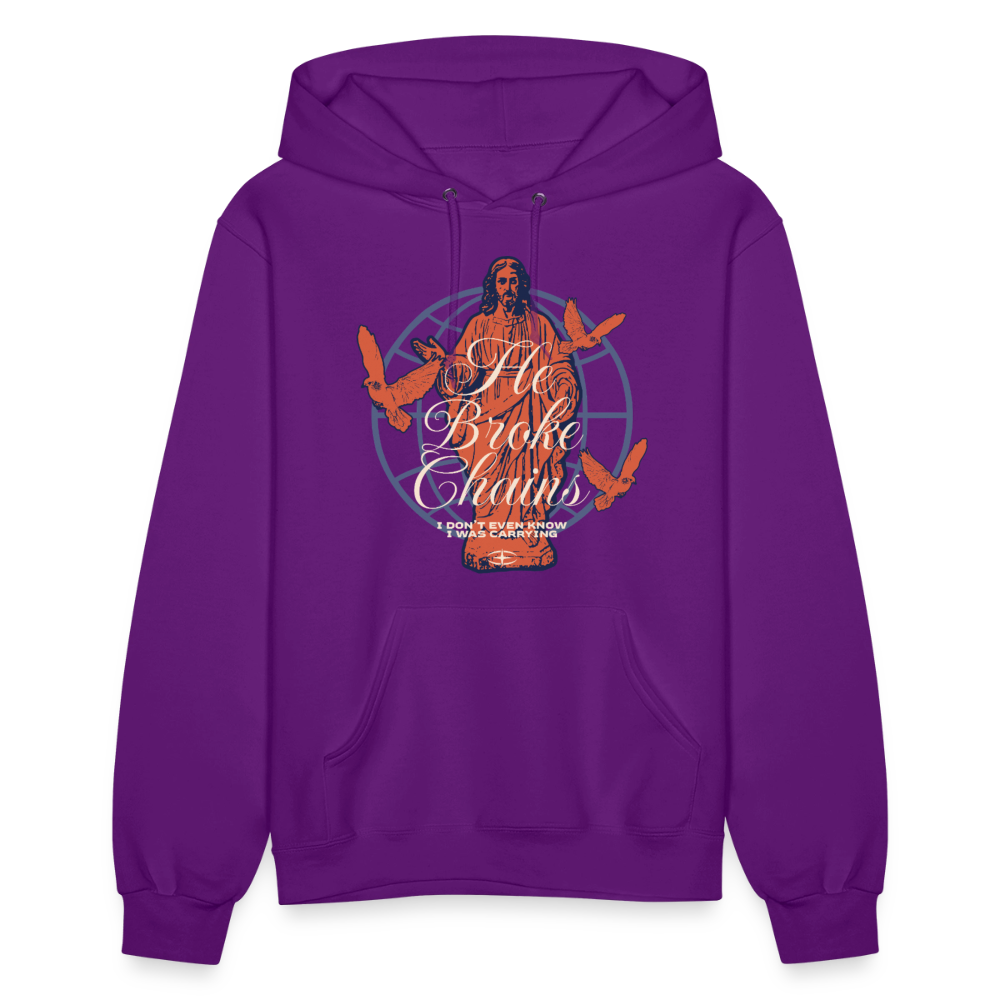 Broken Chains - Women's Hoodie - purple