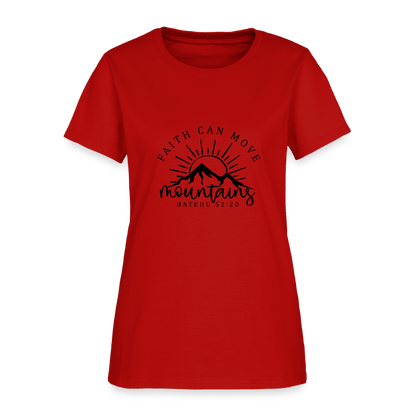 Faith Can - Women's T-Shirt - red