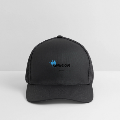 Kingdom Business - Flexfit Fitted Baseball Cap - charcoal