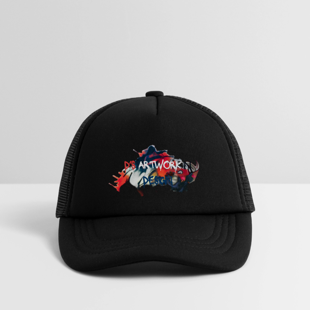 Spray Paint - DS Kid's Trucker Cap - black