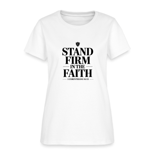 Stand Firm - women's t-shirt - white