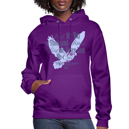 God is with Us - Women's Hoodie - purple