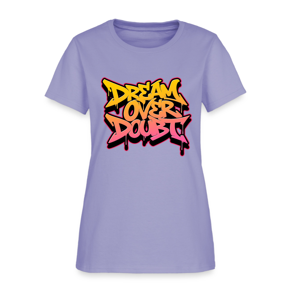 Drem Over Doubt - Graffiti Women's T-Shirt - lavender