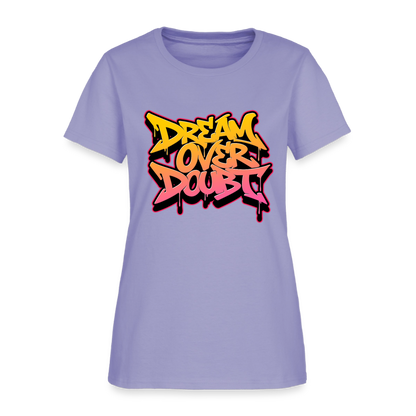 Drem Over Doubt - Graffiti Women's T-Shirt - lavender