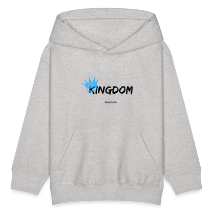 Kingdom Business - Kids' Hoodie - heather gray