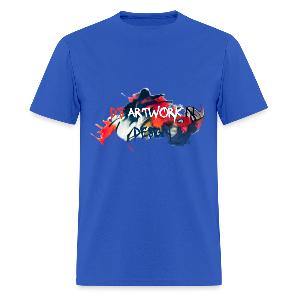 Spray Paint - DS  Men's T-Shirt - royal blue