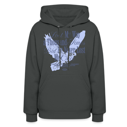 God is with Us - Women's Hoodie - asphalt