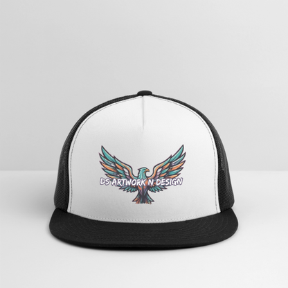 Graffiti Eagle - Trucker Hat - white/black