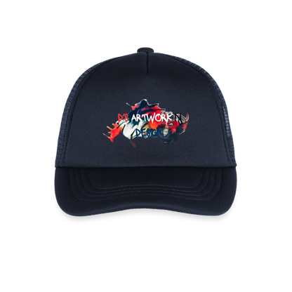 Spray Paint - DS Kid's Trucker Cap - navy