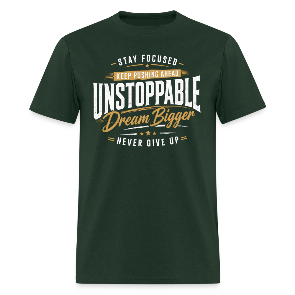 Be Unstoppable - Men's T-Shirt - forest green