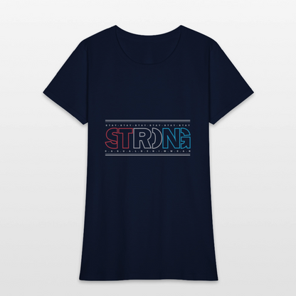 Stay Strong - Women's T-Shirt - navy