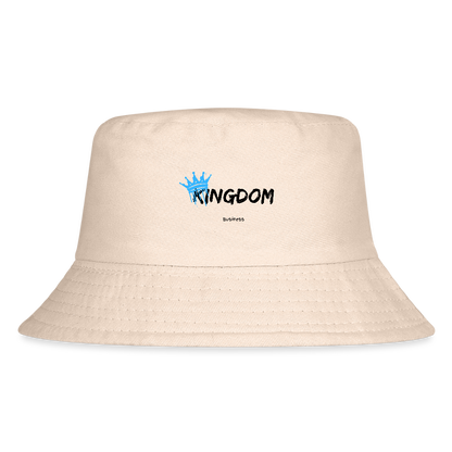 Kingdom Business - Kid's Bucket Hat - Natural