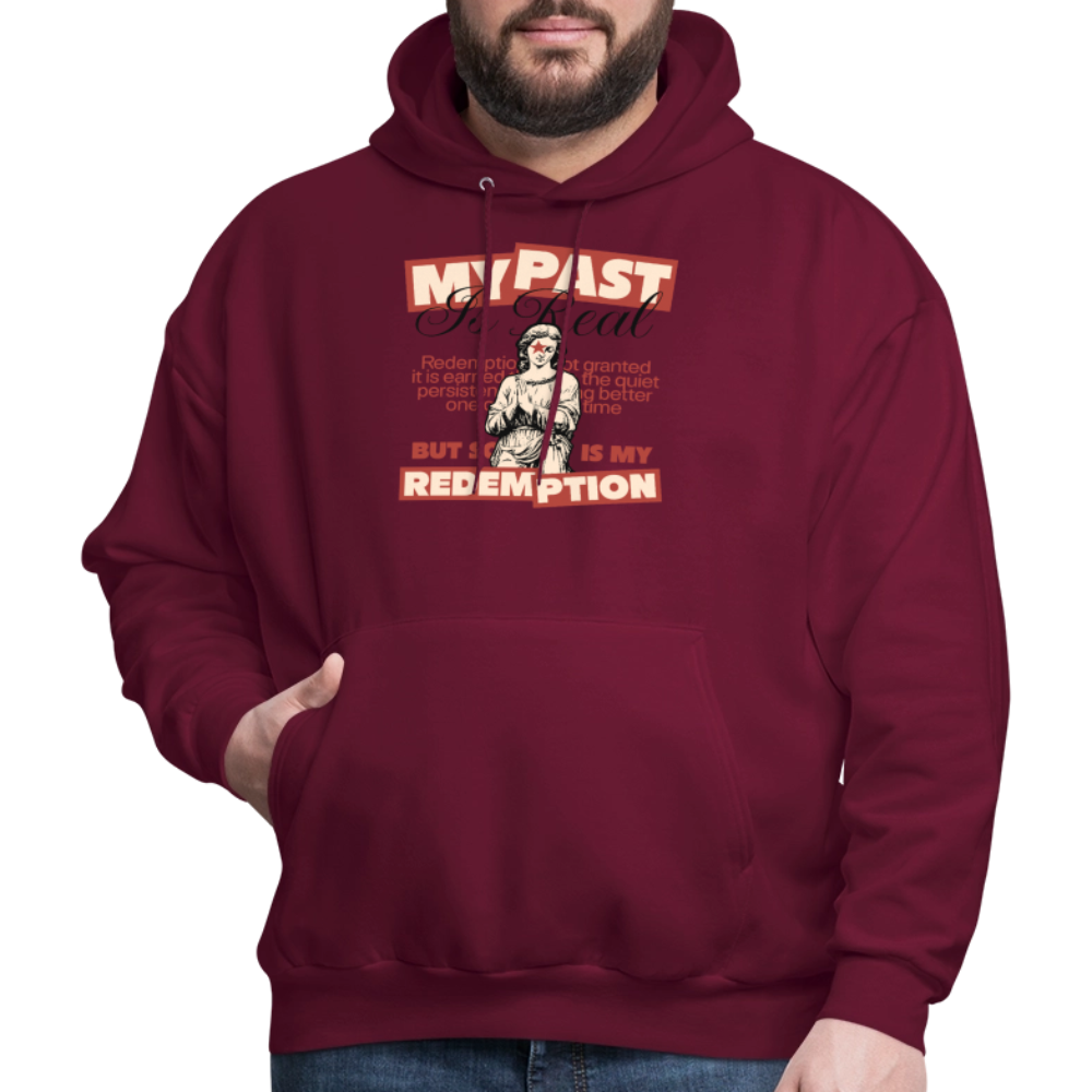 Redemption - Men's Hoodie - burgundy