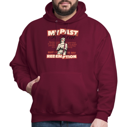 Redemption - Men's Hoodie - burgundy