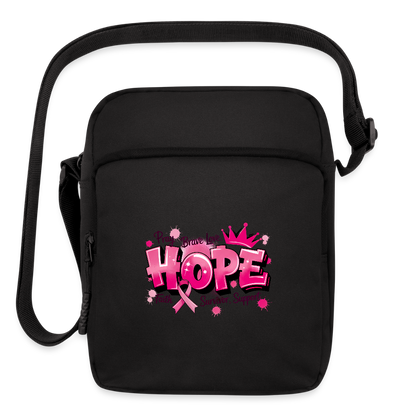 Hope - Upright Crossbody Bag - black
