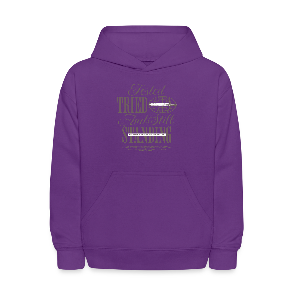 Still Standing - Kids' Hoodie - purple