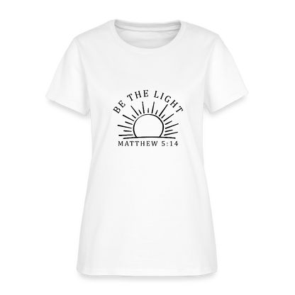 Be the Light - Women's T-Shirt - white